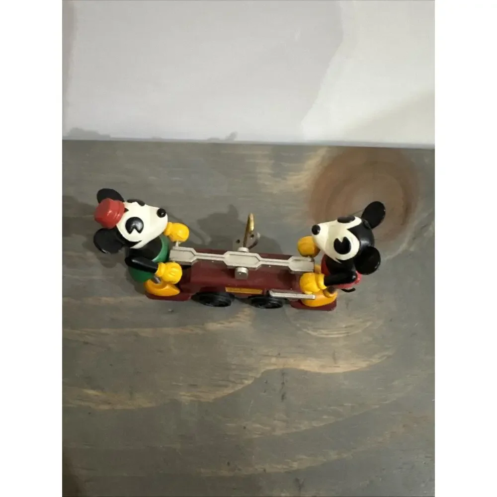 Mickey and Minnie Handcar Lionel 1998 Hallmark Keepsake Ornament DISNEY NOS